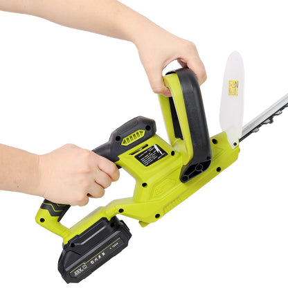21V DC Hedge Trimmer with Battery and Seat Charger