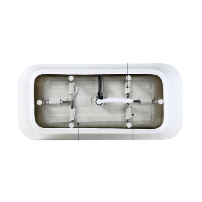 Glossy Freestanding Bathtub With Pop Up Drain