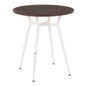 Clara - Industrial Round Dinette Table