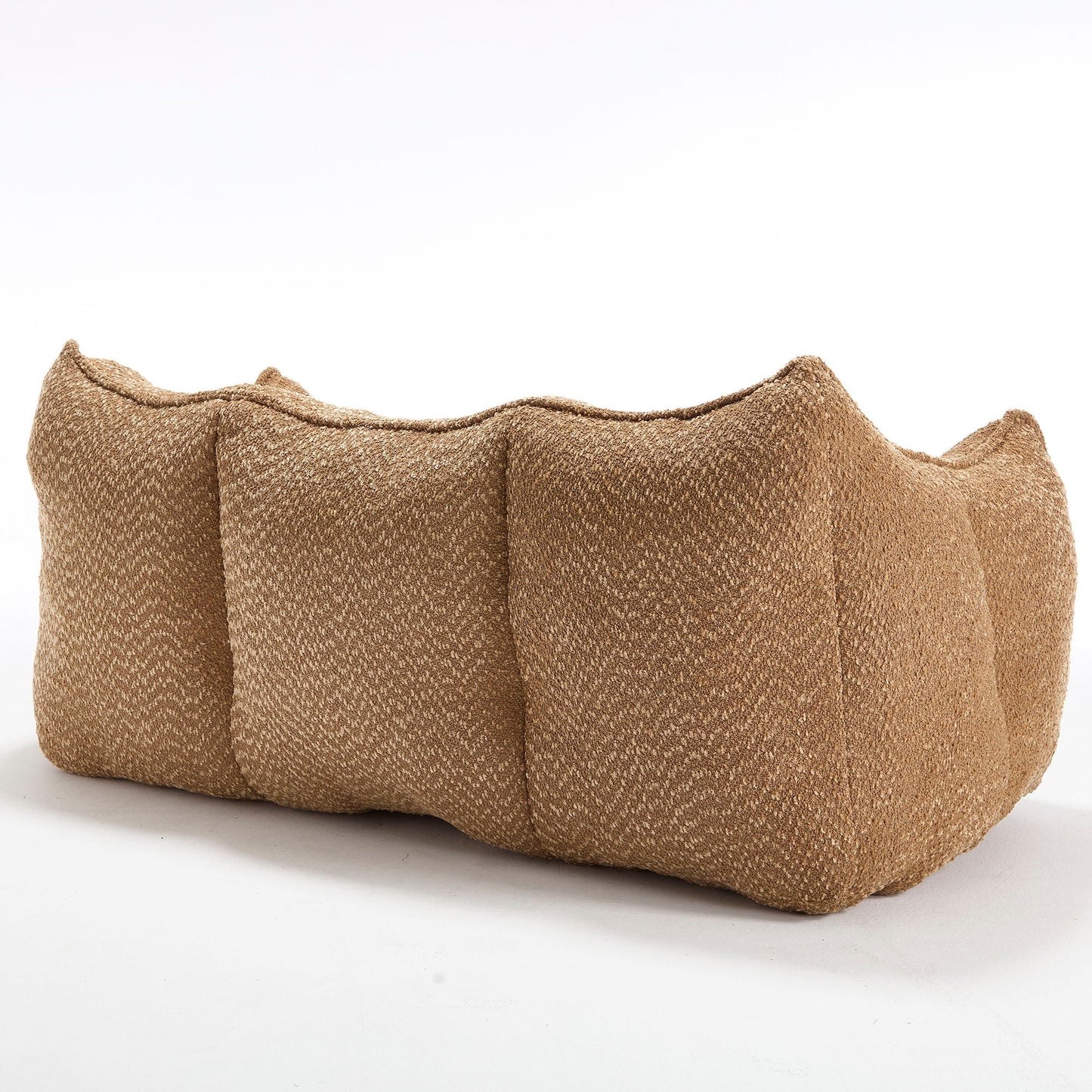 Comfortable Dual Beanbag Chair With High Resilience Foam Core For 2 People