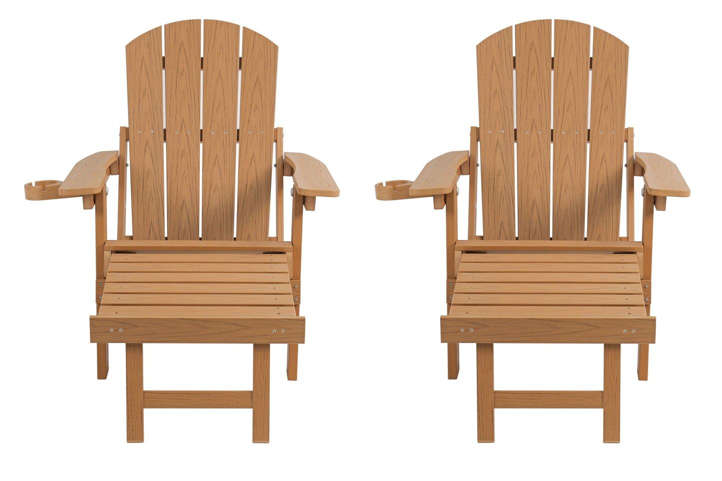 2-Piece All-Season Outdoor Lounge Chairs For Patio Leisure & Garden Relaxation Moments