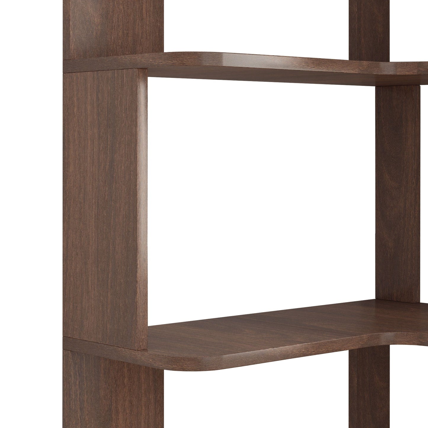 L-Shaped Design Corner Bookshelf