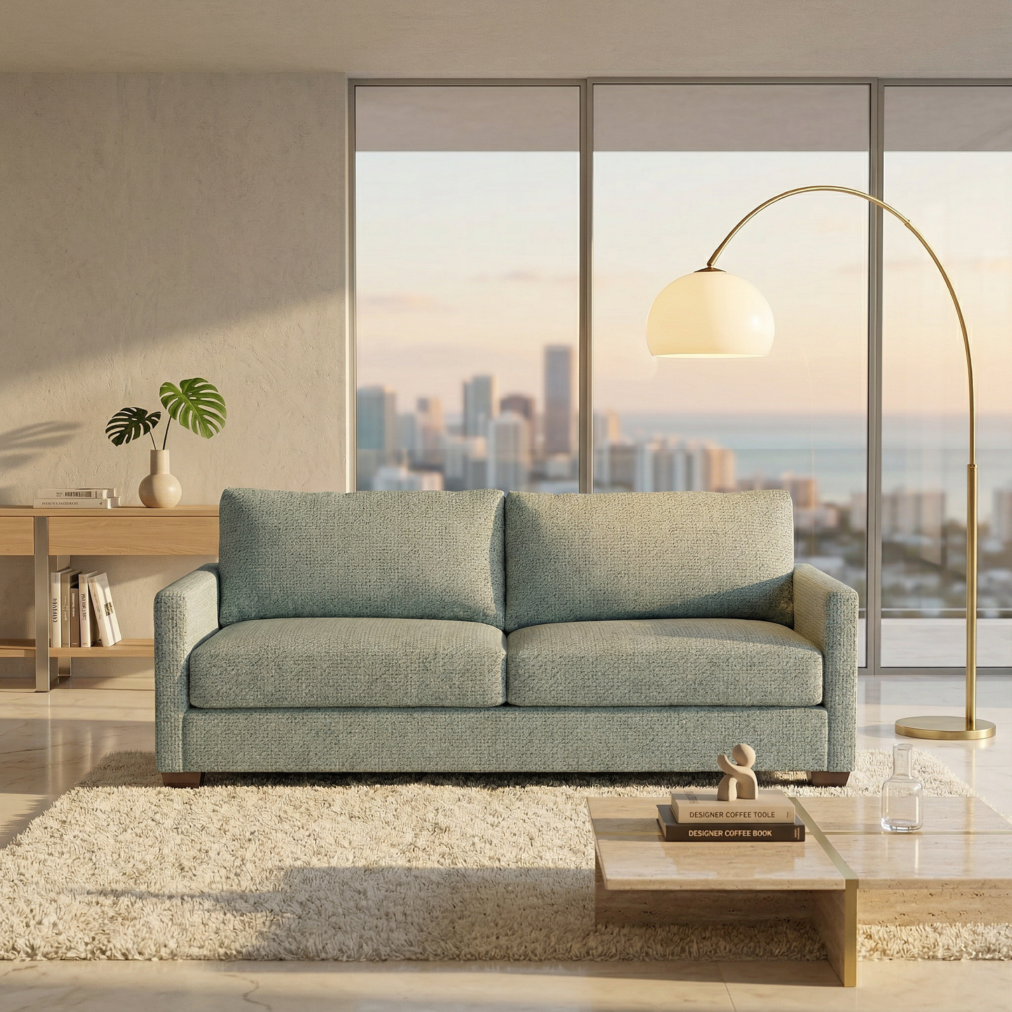 Damon Sofa – Made in USA, Custom Fabric Options