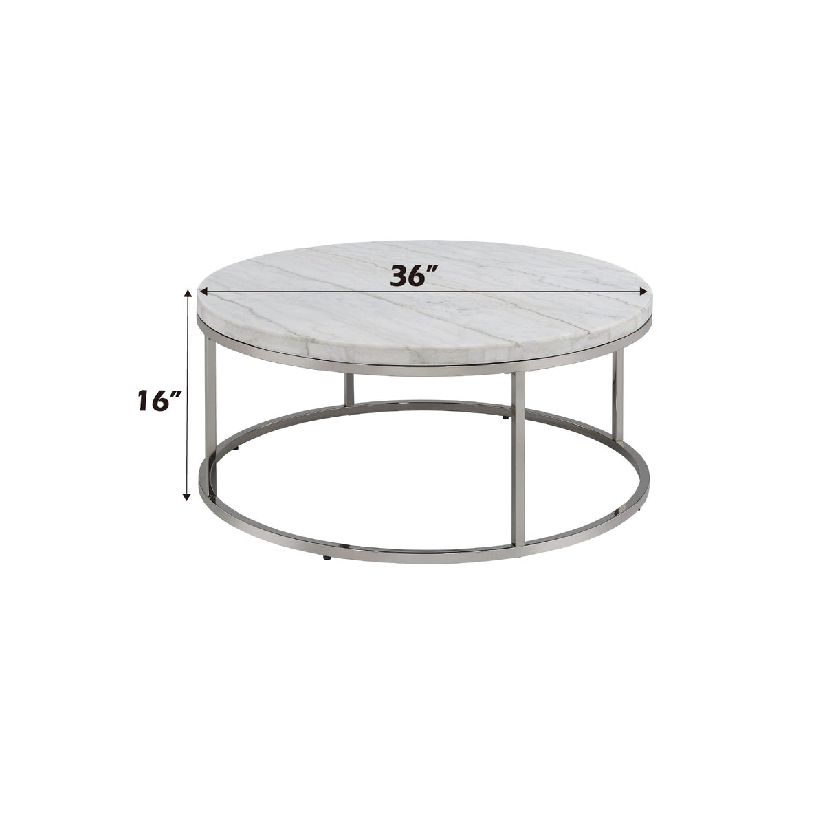 Zaidee - Coffee Table - White