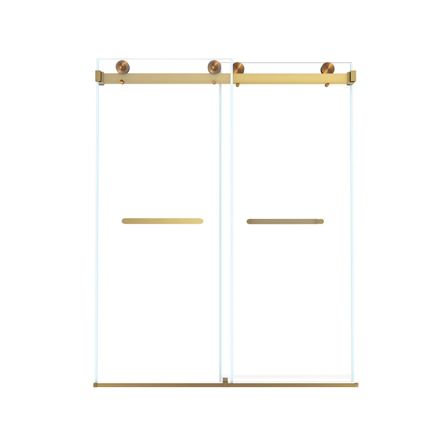 Frameless Double Sliding Shower Door