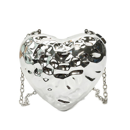 Heart Shaped Mini Purse – Elegant Acrylic Pericardium Chain Clutch, Perfect for Parties, Proms, Weddings