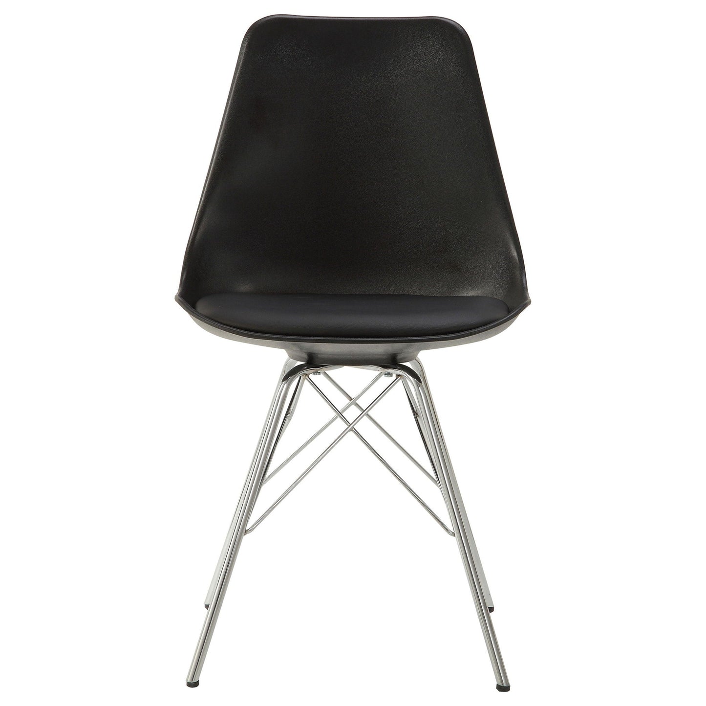 Padded Dining Chair (Set of 2) - Black