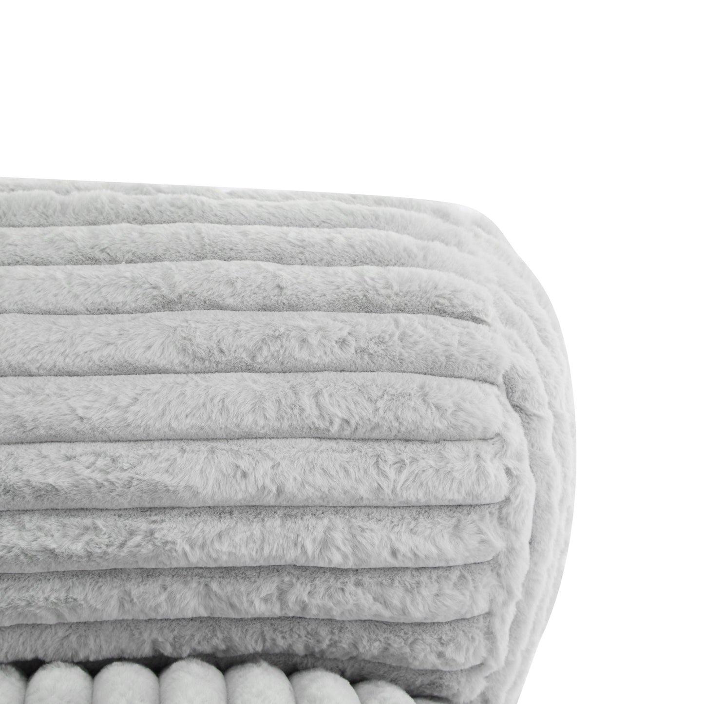 Latina Indoor Foldable Bean Bag Lounge Chair - Light Gray