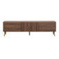TV Stand With 2 Drawers For TVs Up To 80" - Walnut