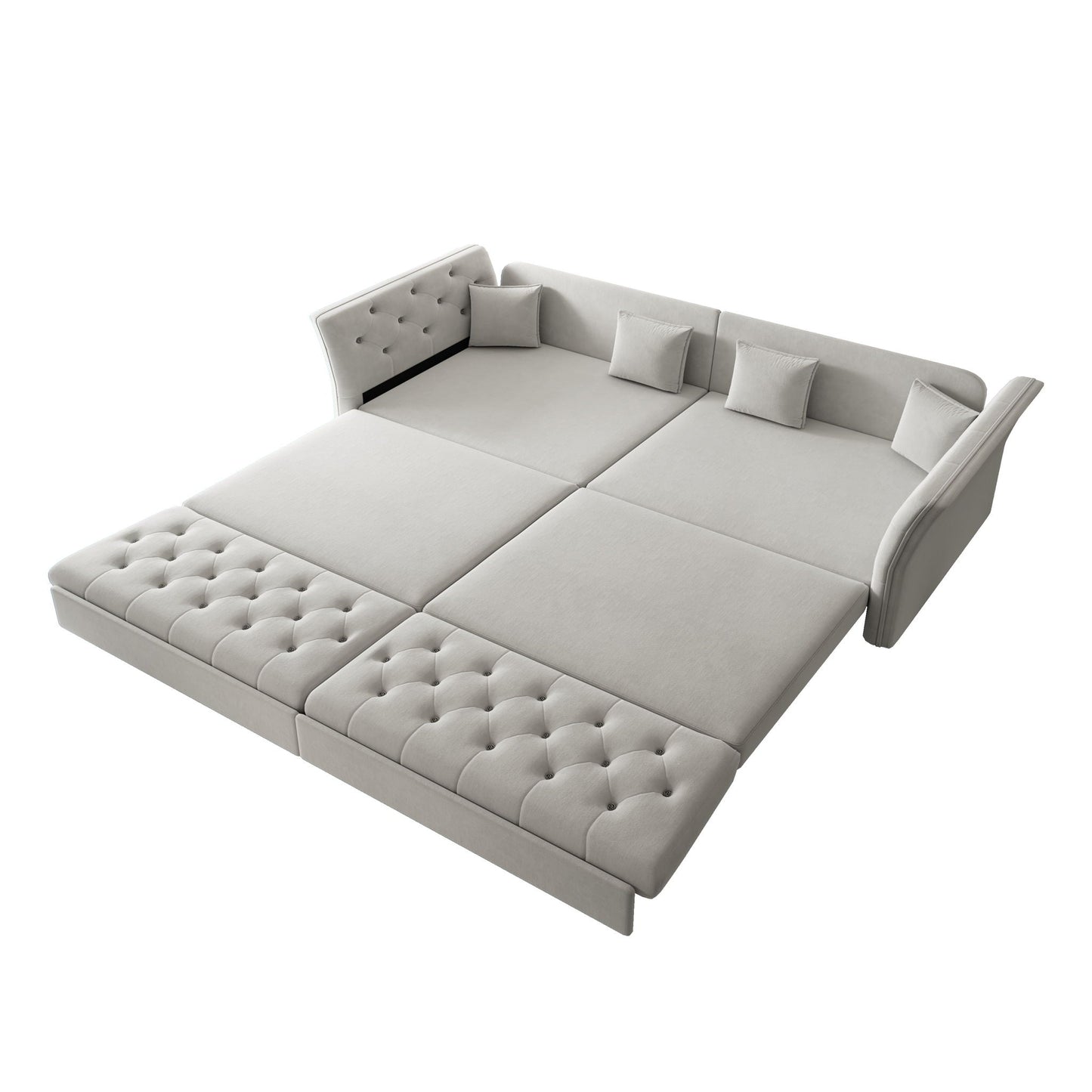 Oversize Pull Out Sofa Bed For Living Room