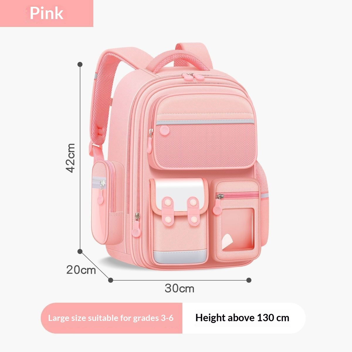 Elementary School Spine-Protecting Backpack
