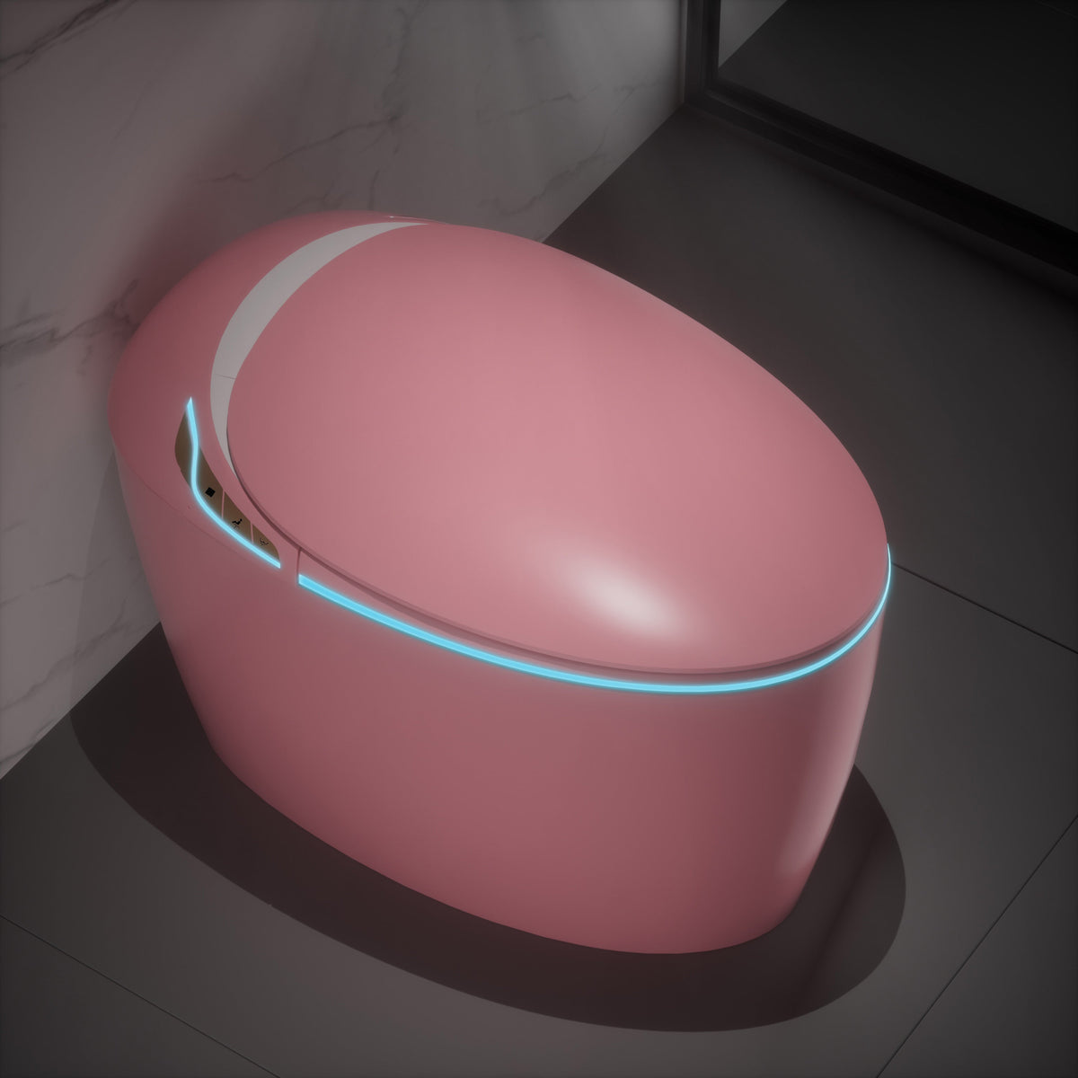 Unique Smart Toilet with Bidet Built-In