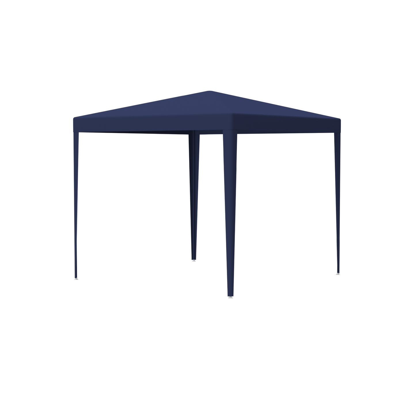 10'x10' Party Tent Outdoor Heavy Duty Gazebo Wedding Canopy with 4 Removable Walls, Blue