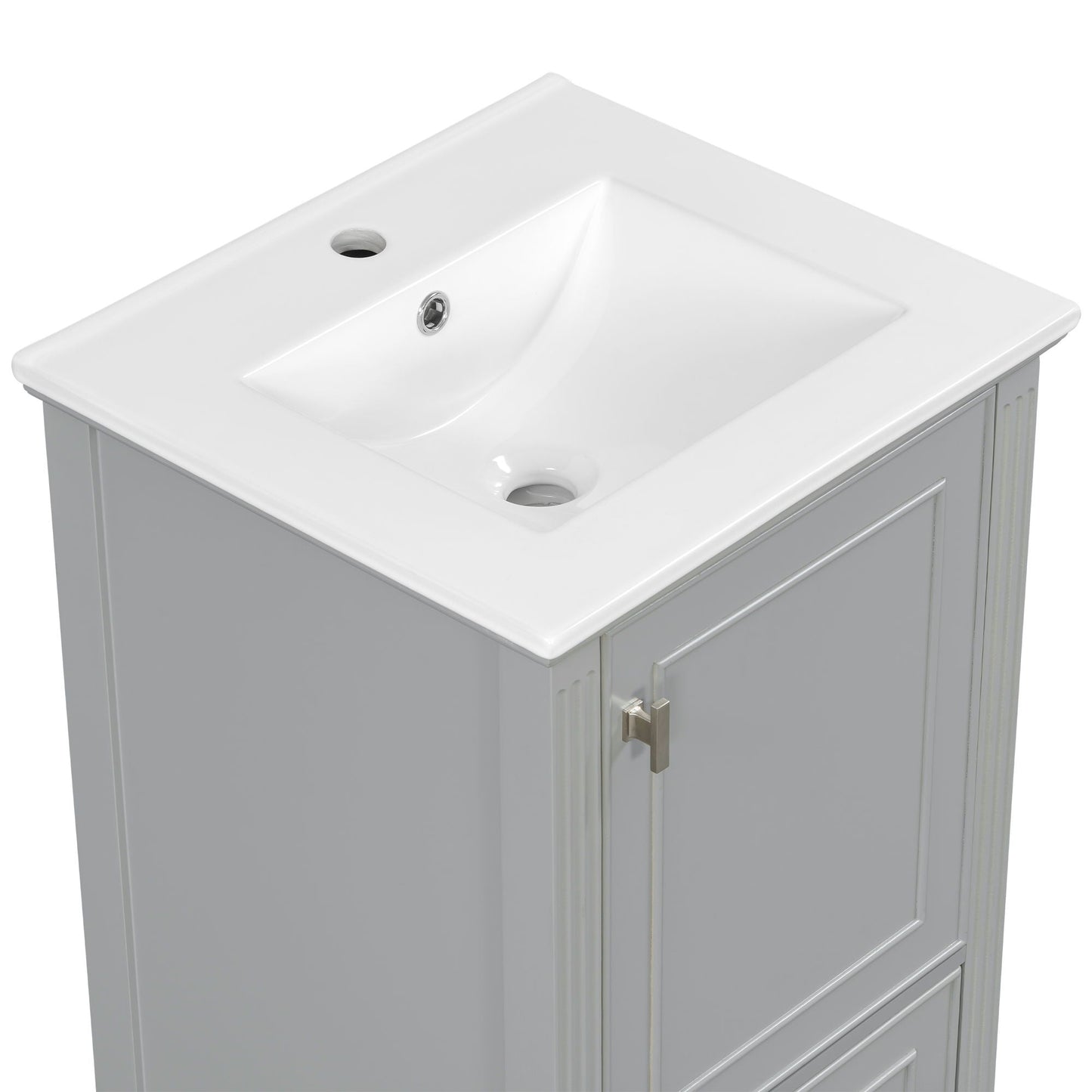 Retro Bathroom Vanity With Sink