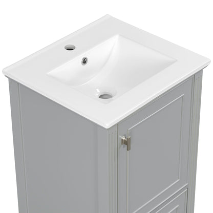 Retro Bathroom Vanity With Sink