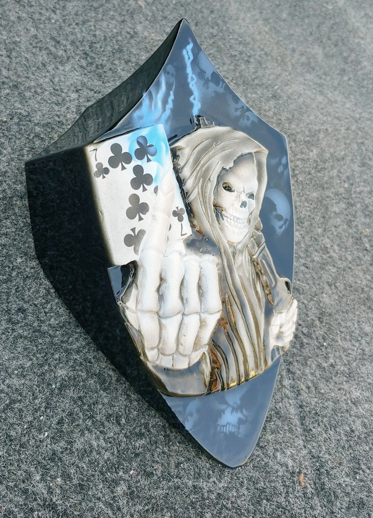 Harley horn 3D Grim reaper