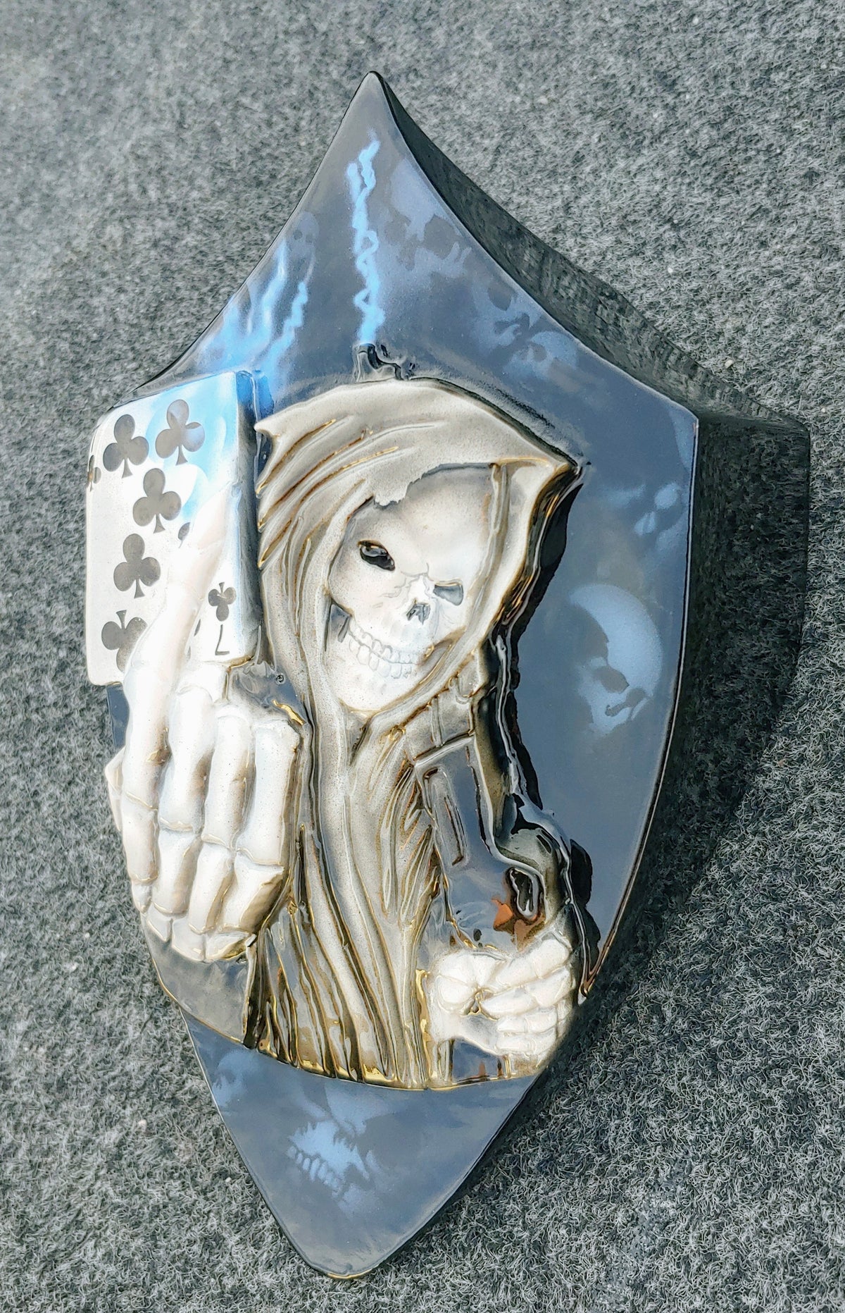 Harley horn 3D Grim reaper