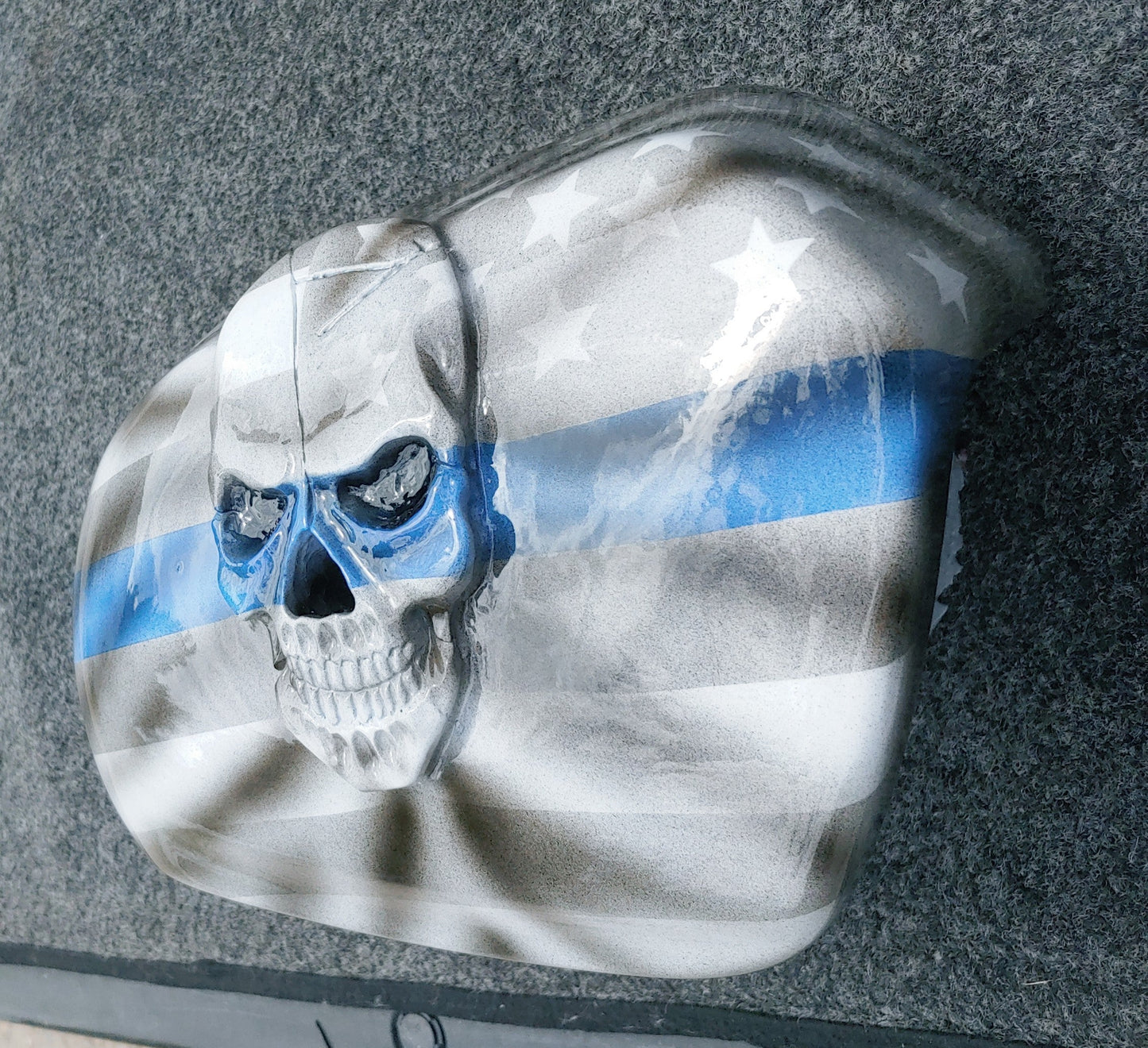3D skull 114 Harley air cleaner