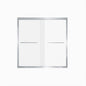 Double Sliding Shower Door With Explosion Proof Film
