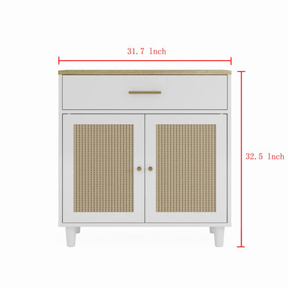 Cat Litter Box Enclosure With Scratch Pad, Hidden Litter Box Furniture, Wooden Pet House Sideboard, Storage Cabinet, Fit Most Cat And Litter Box, For Living Room Bedroom Office - White / Light Brown