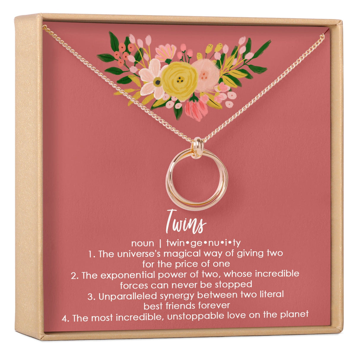 Twins Necklace, Multiple Styles