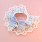 Cats Innocent Series Lace-trimmed Dog Bib