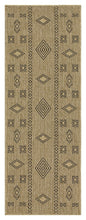 Earth - 2'7" X 7'3" Indoor, Outdoor Area Rug - Jute / Black