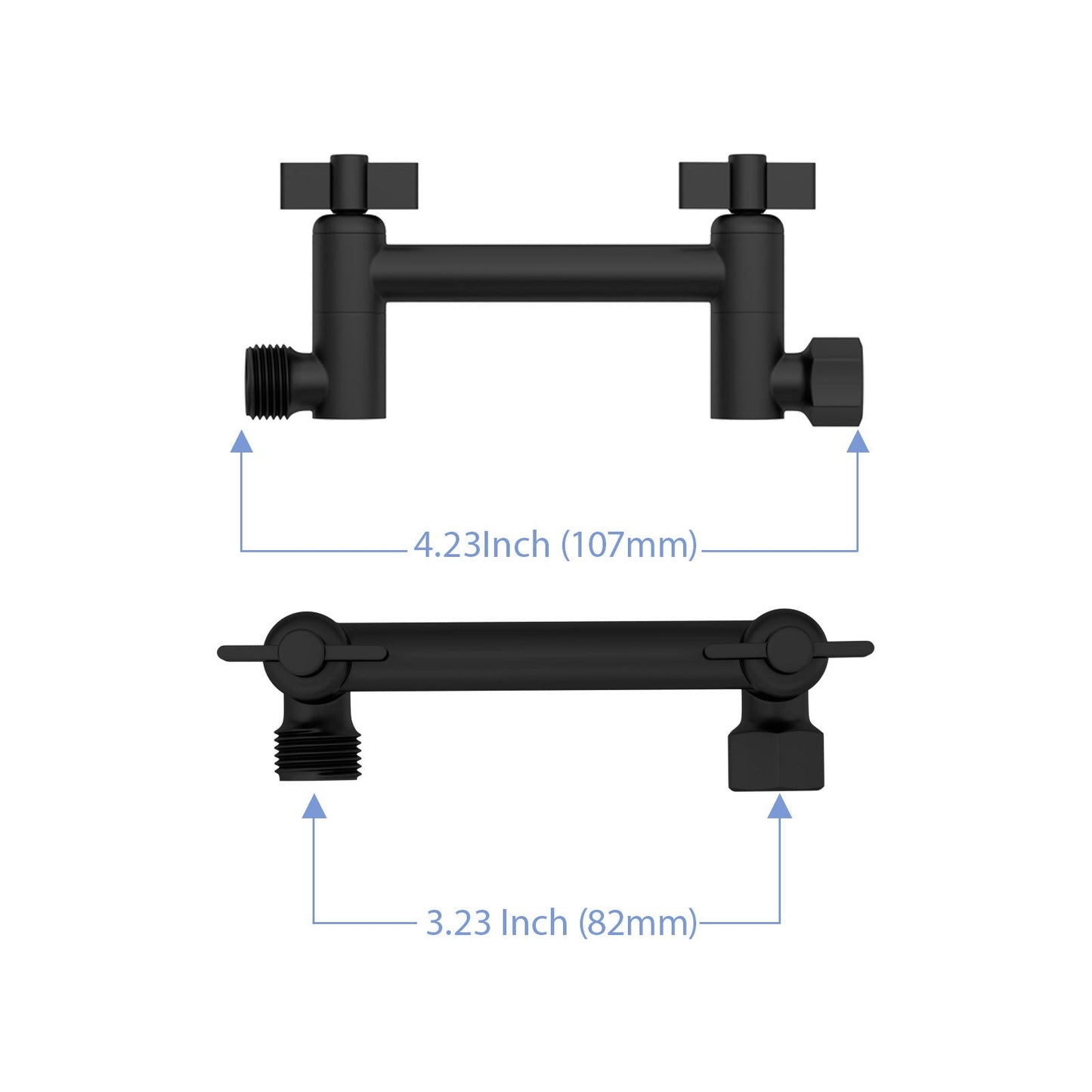 Sleek Design Stainless Steel Shower Arm Extension