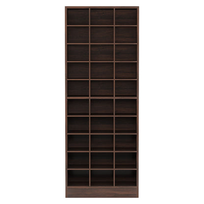 10 Tier Shoe Storage Cabinet With 30 Cubbies