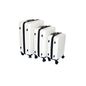 3 Piece Hard Shell Lightweight Carry On Suitcase Set