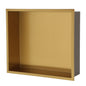 Stainless Steel Shower Niche With Seamless Design For Bathroom Storage