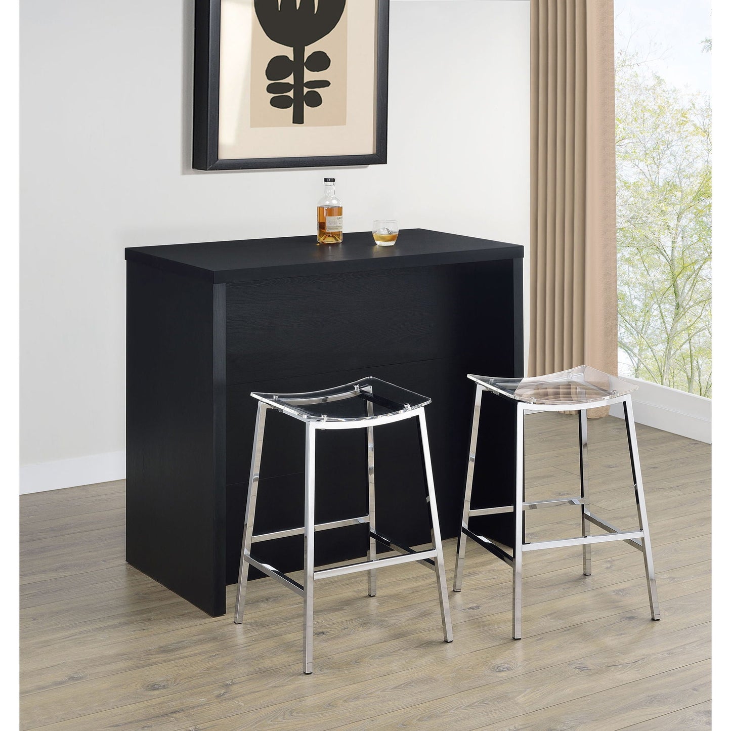 Irving - Freestanding Home Bar With Wine Storage