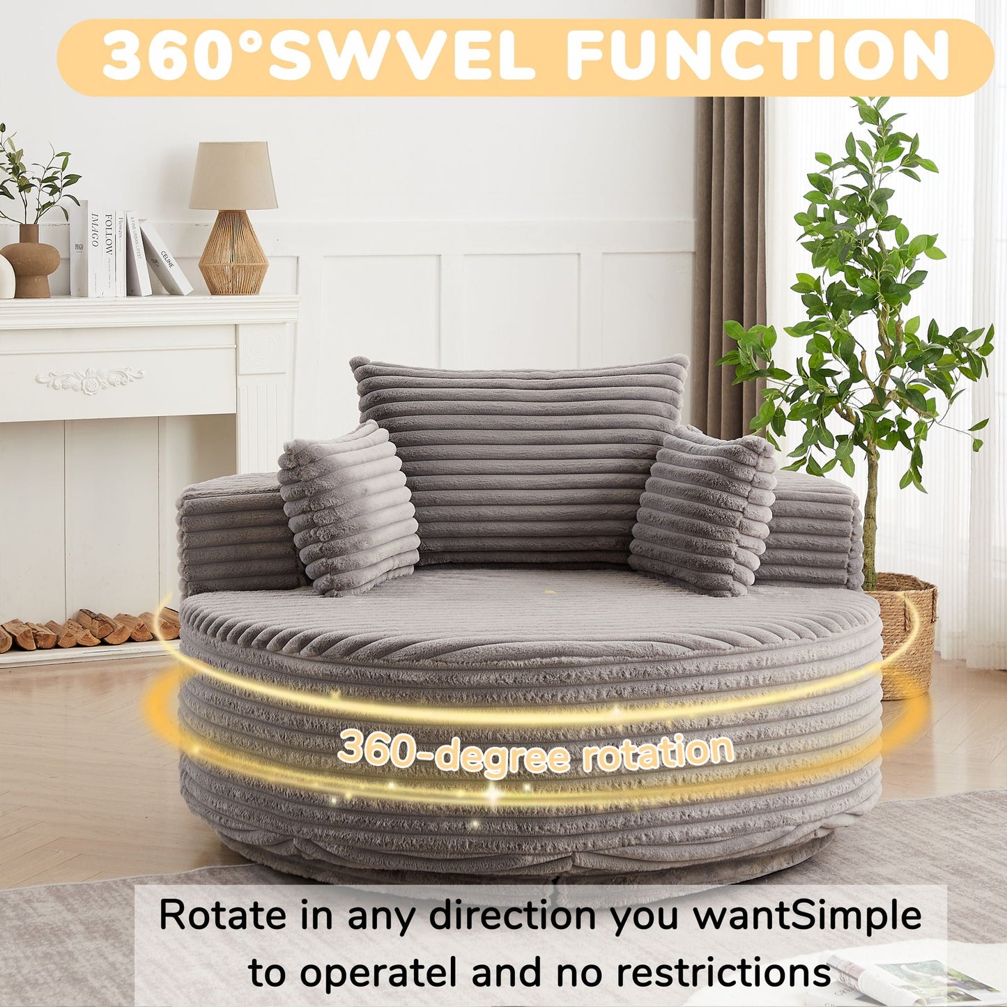 Single Sofa, Sleeper Chair For Living Room