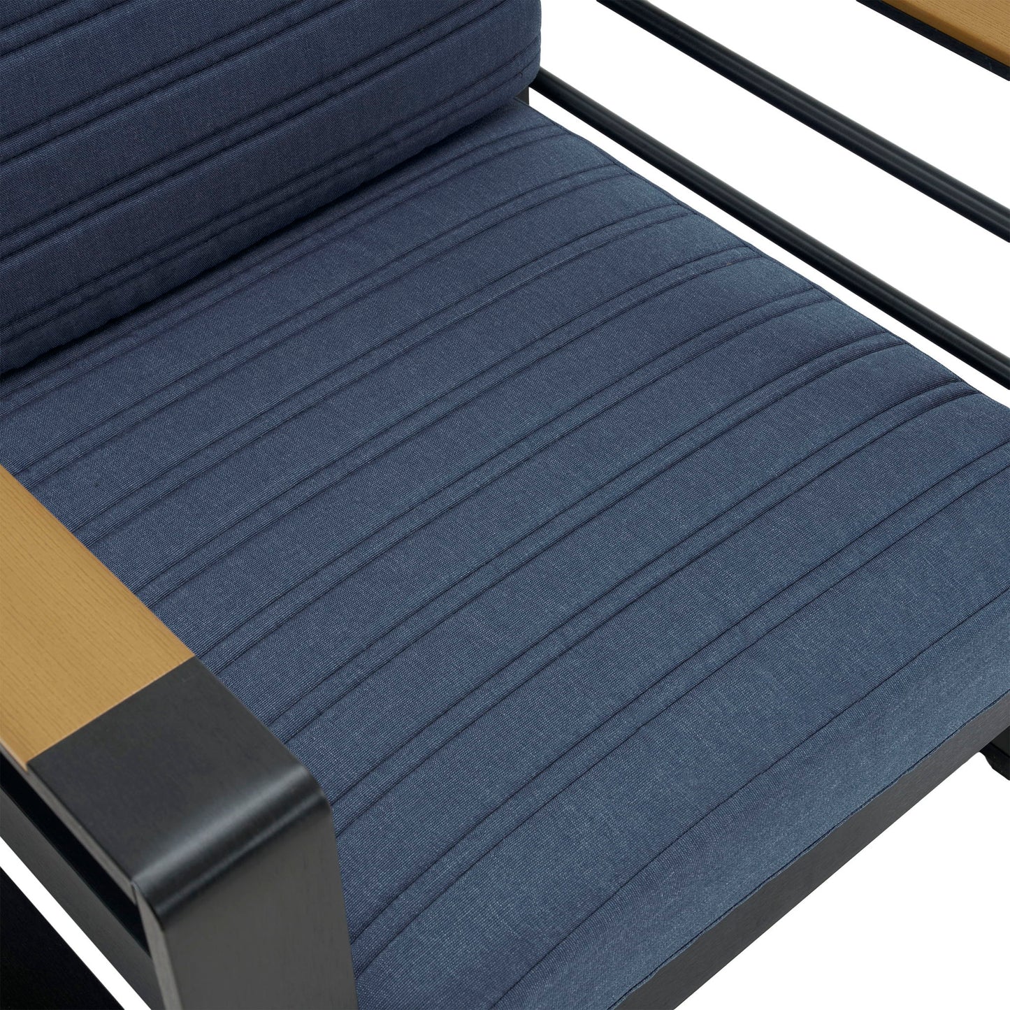 Giovanna Club Chair Set With Aluminum Frame