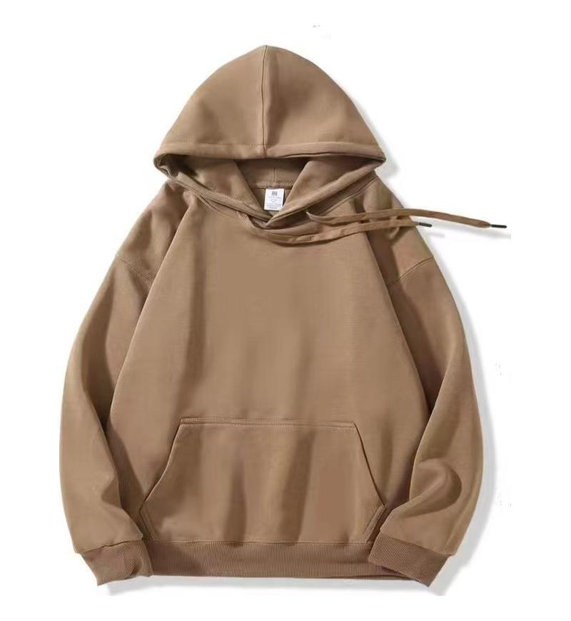 Loose-fitting Versatile Drawstring Casual Hooded Sweatshirt For Fall And Winter