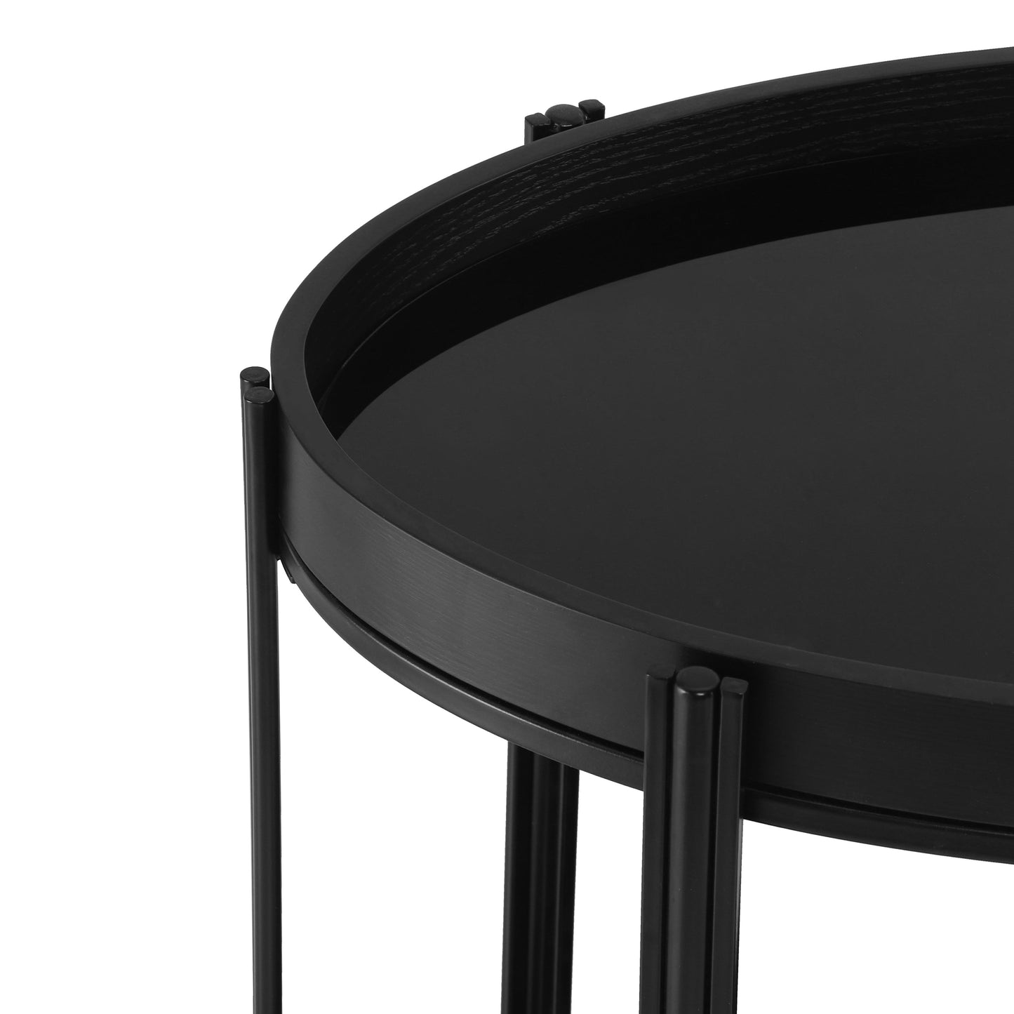 Oval Kitchen Island & Bar Cart