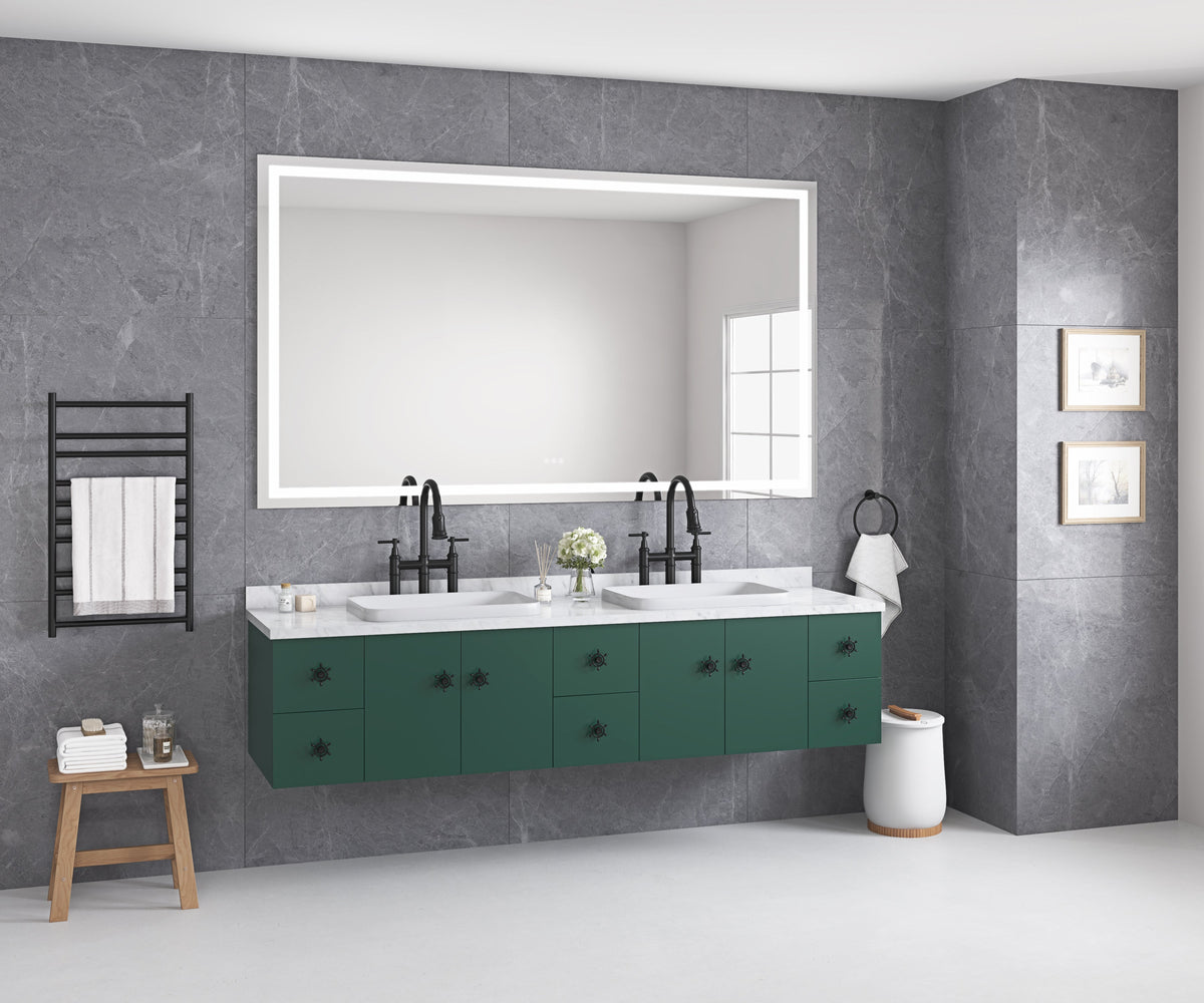 84 x 48 Inch LED Bathroom Mirror