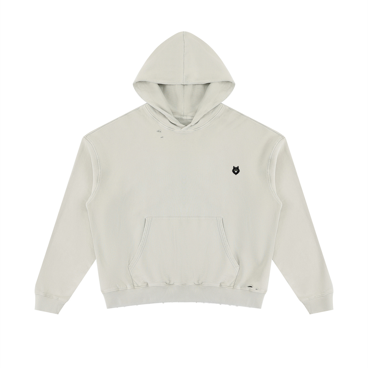 Loki & Ivy Unisex Mineral Wash Distressed Hoodie