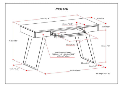 Lowry - Handcrafted Desk