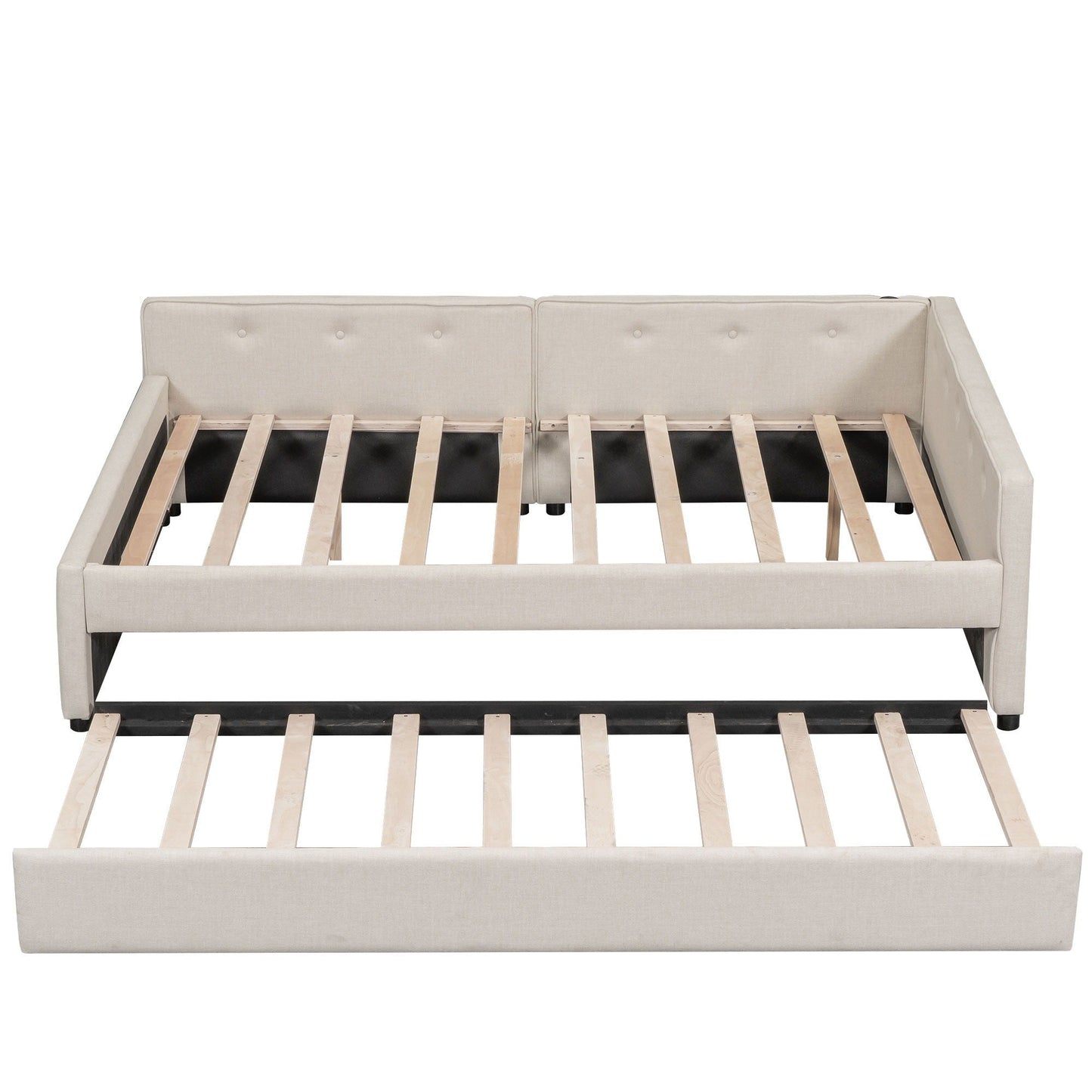 Platform Bed With USB Ports