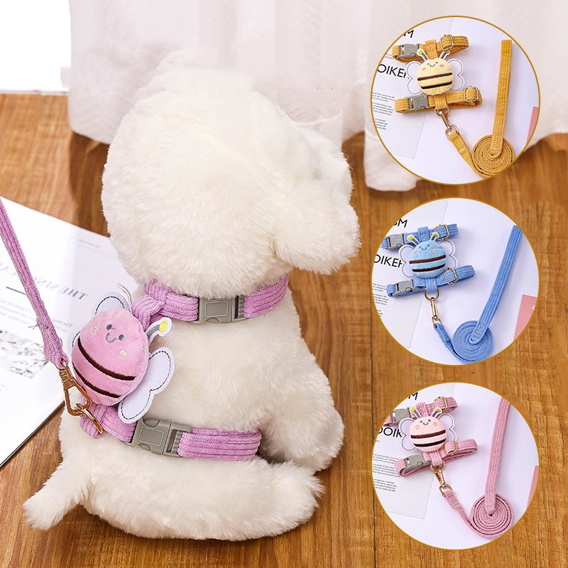 Dog Traction Rope Vest Harness for Comfortable Pet Walking and Outdoor Adventures