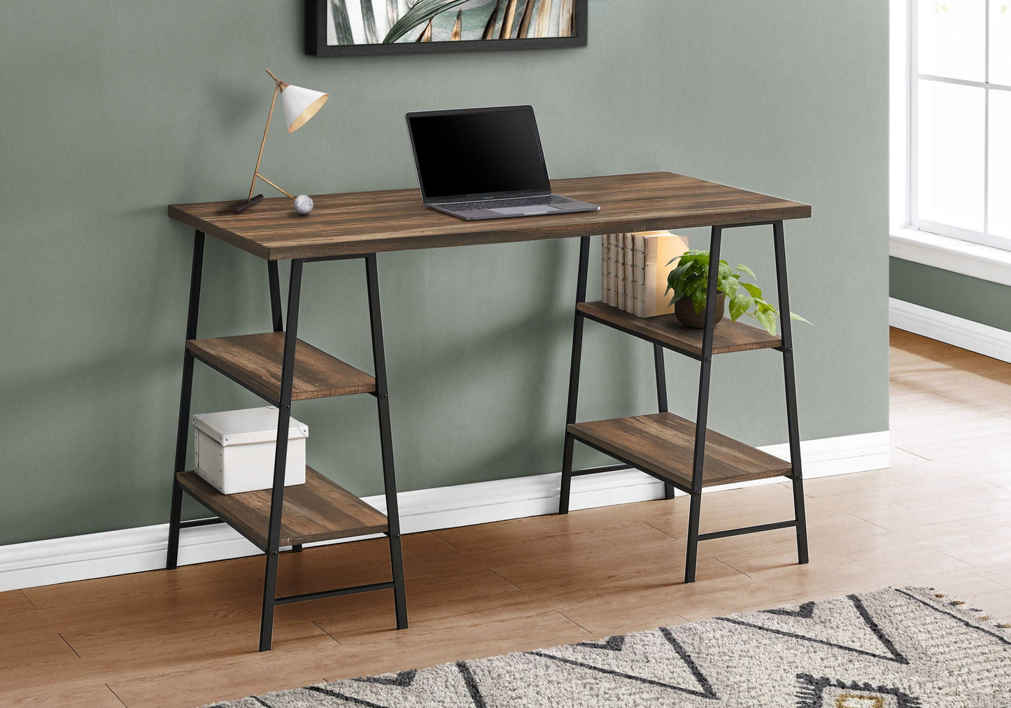 Computer Desk for Home Office with Storage Shelves