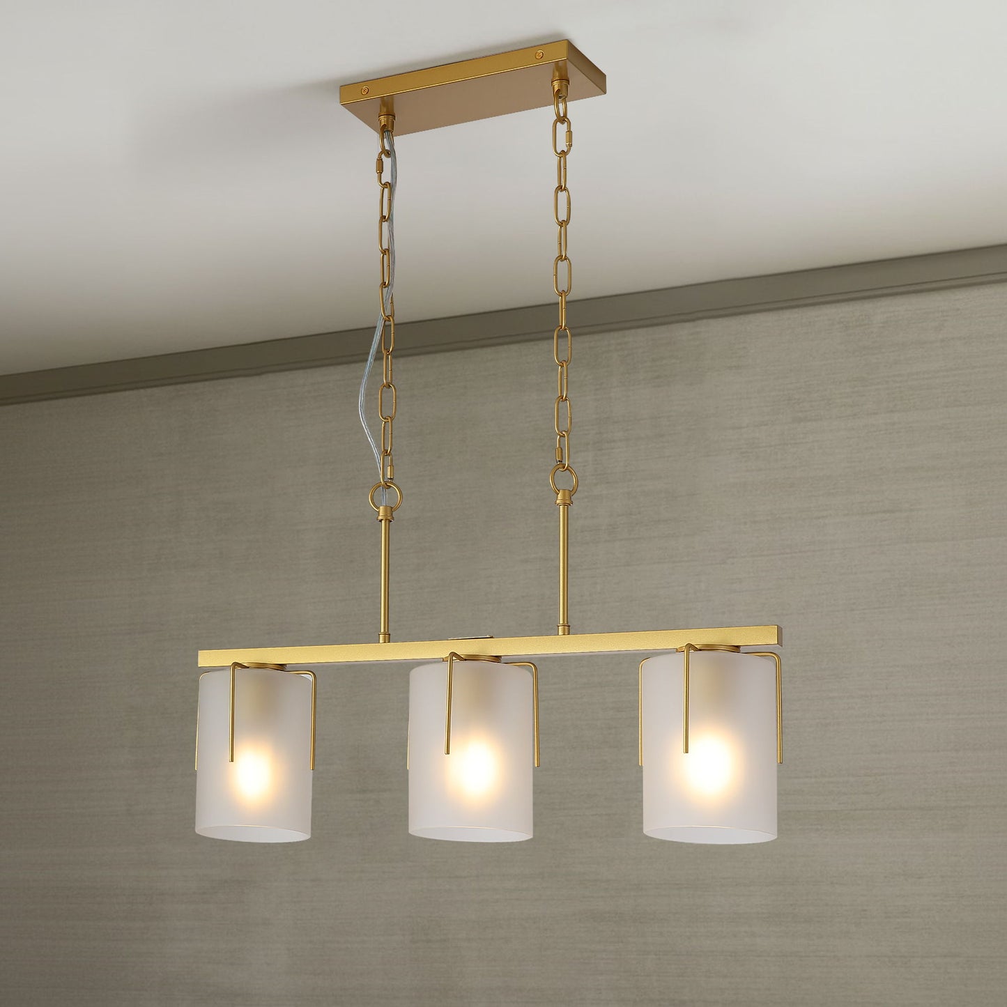 Adjustable Cylindrical Pendant Light