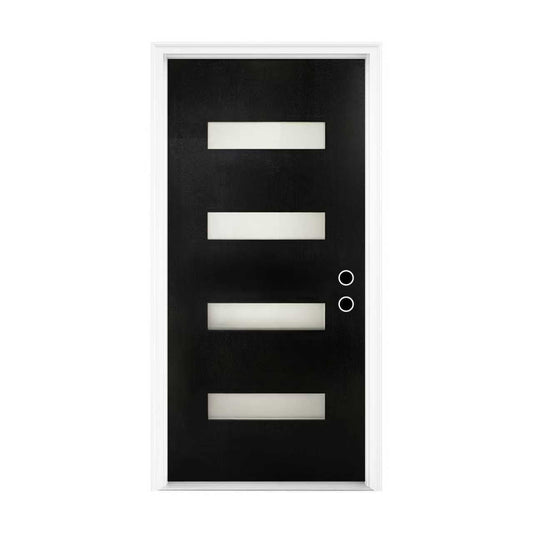 36 x 80 FRP Entry Door Slab with Frosted Glass