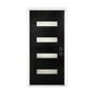 36 x 80 FRP Entry Door Slab with Frosted Glass