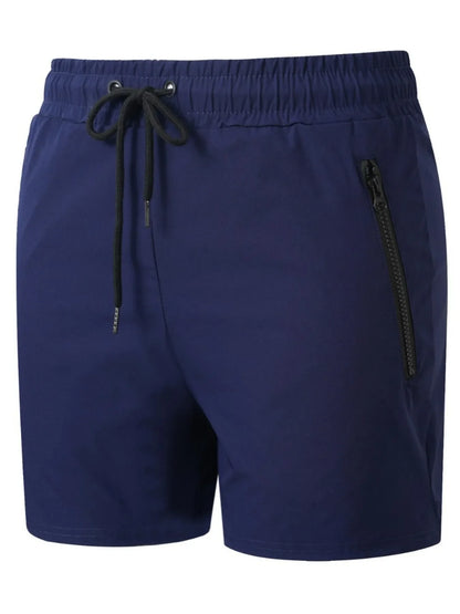 Men’s Plus Active Drawstring Shorts with Pockets