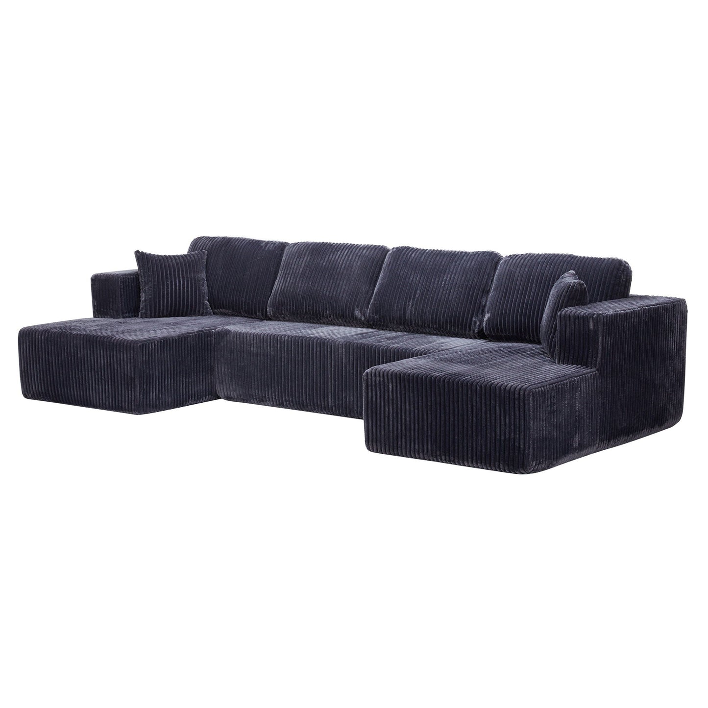 U-Shape Modular Sectional Sofa For Living Room
