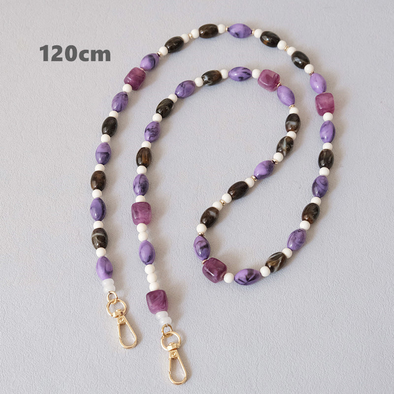 All-match Colorful Beaded Chain Accessories