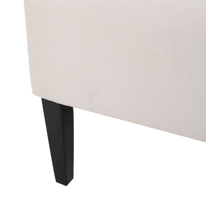 Alight Upholstered Dining Chair With High Back And Birch Wood Legs