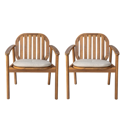 Meja Dining Chair With Cushion, Set of 2